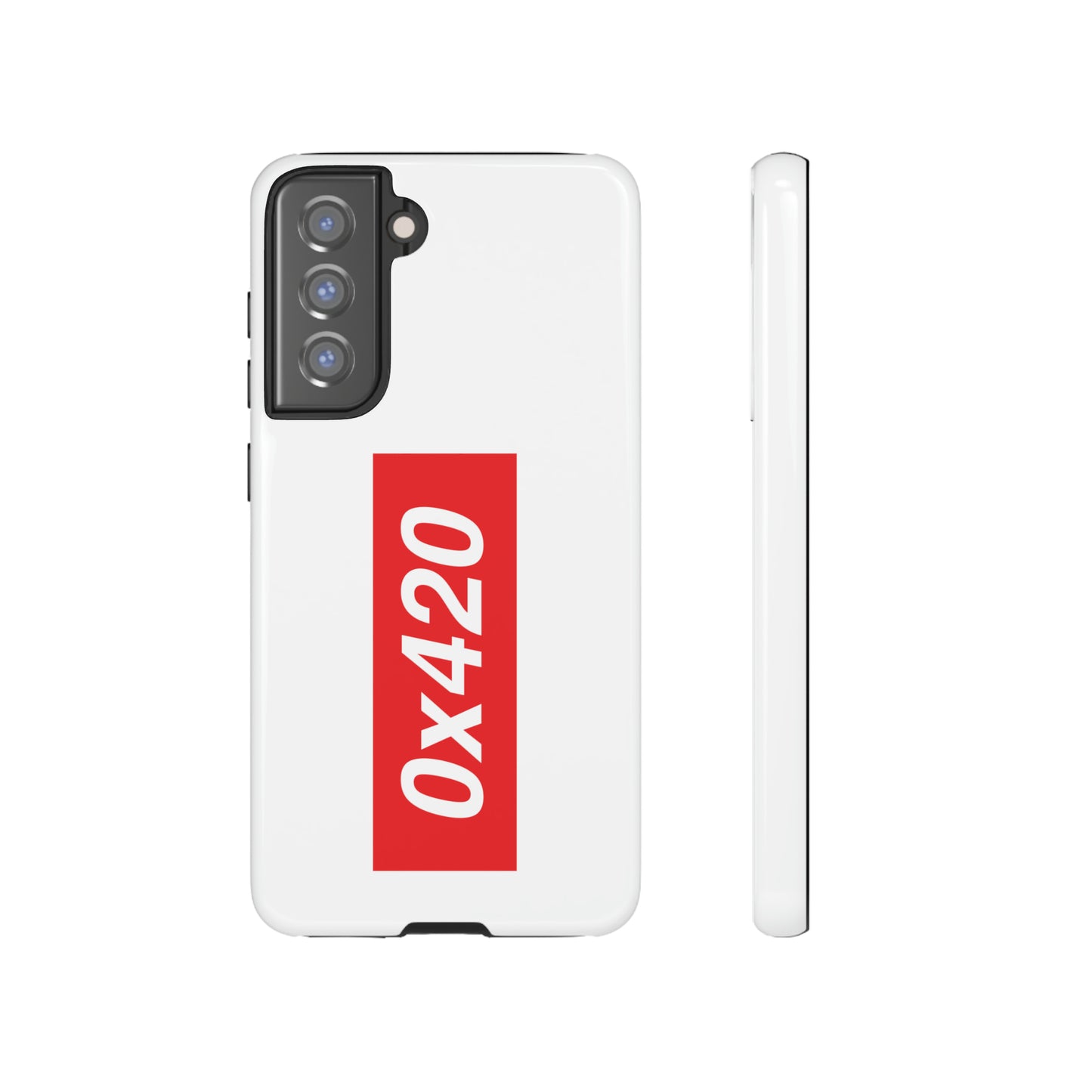 0x420 phone case small logo