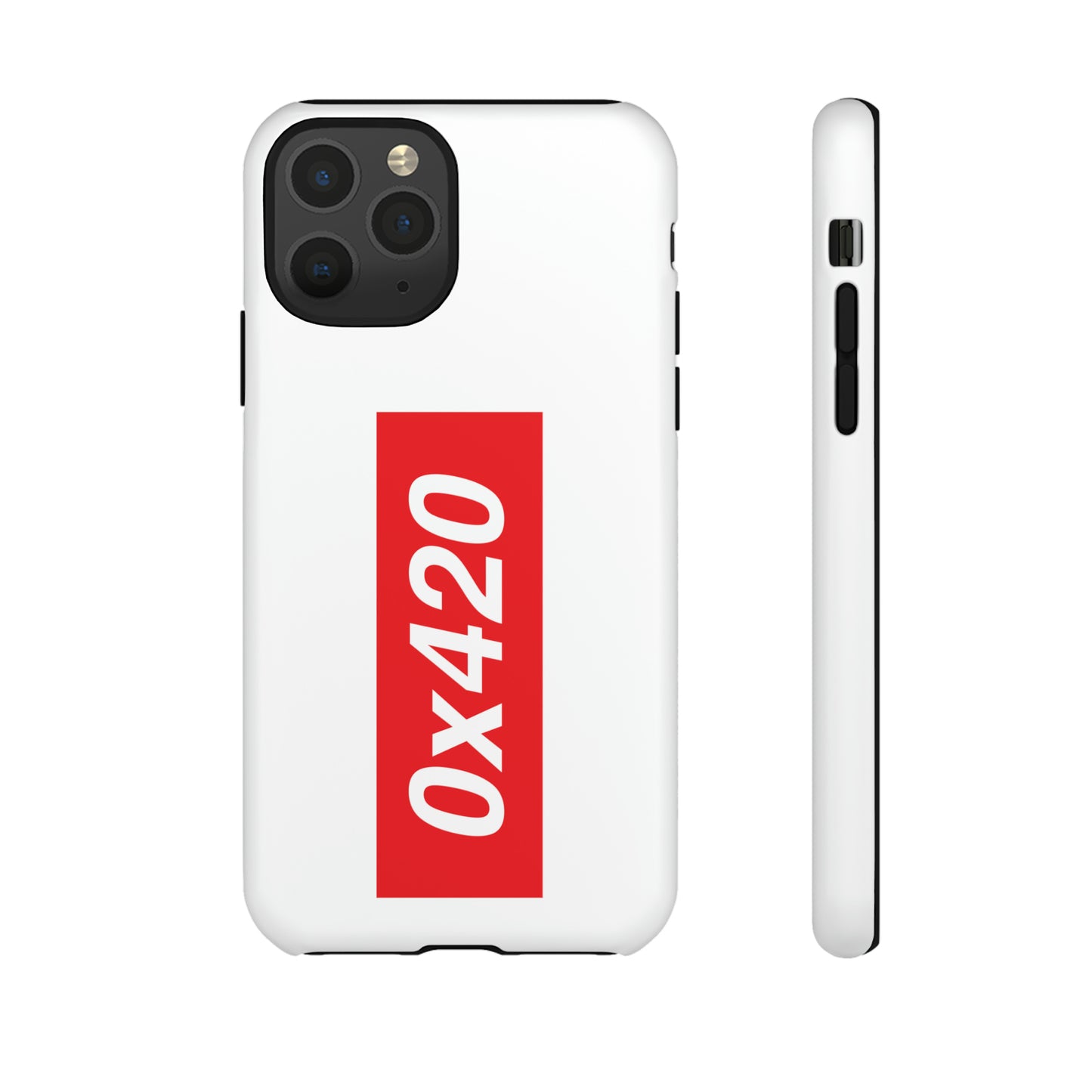 0x420 phone case small logo