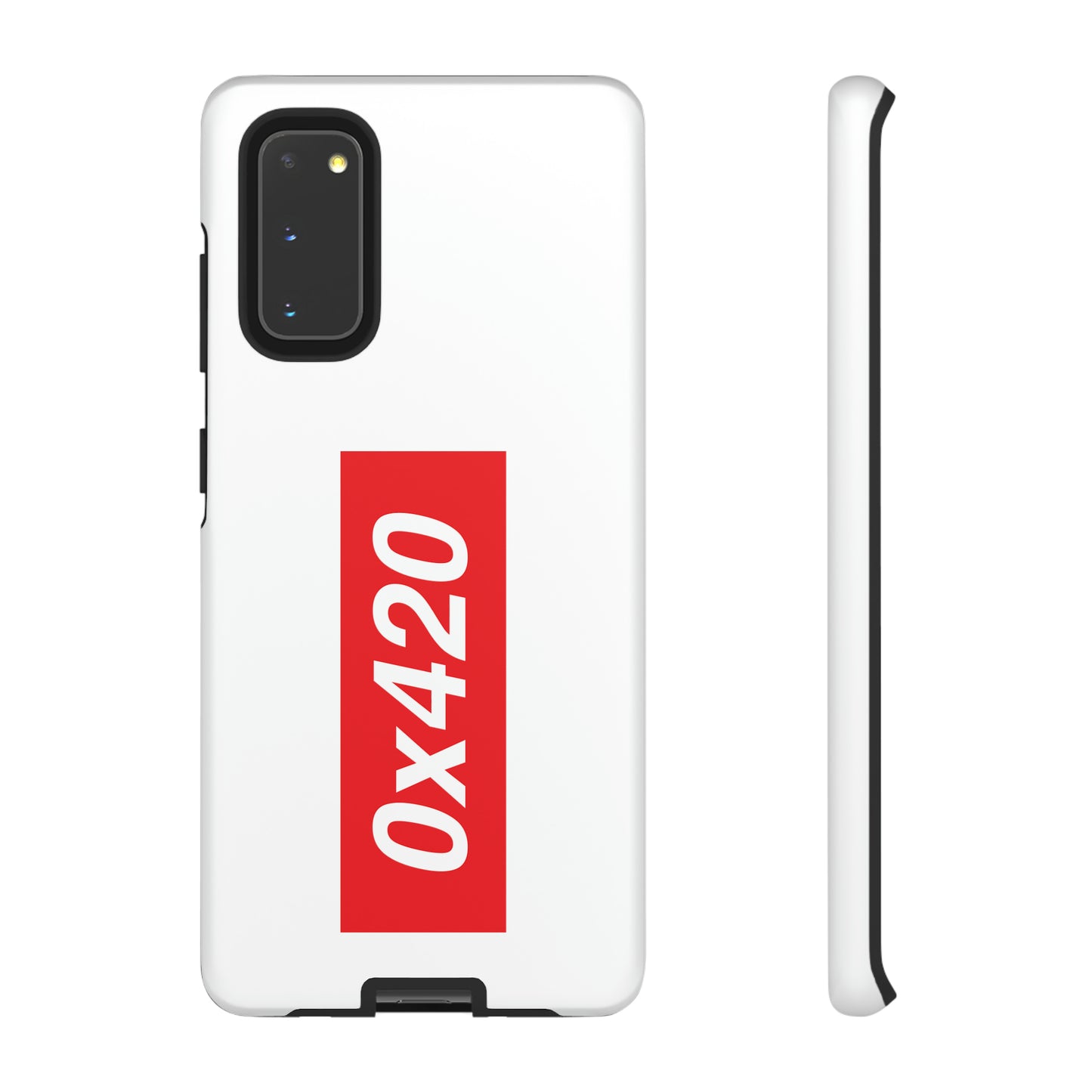 0x420 phone case small logo