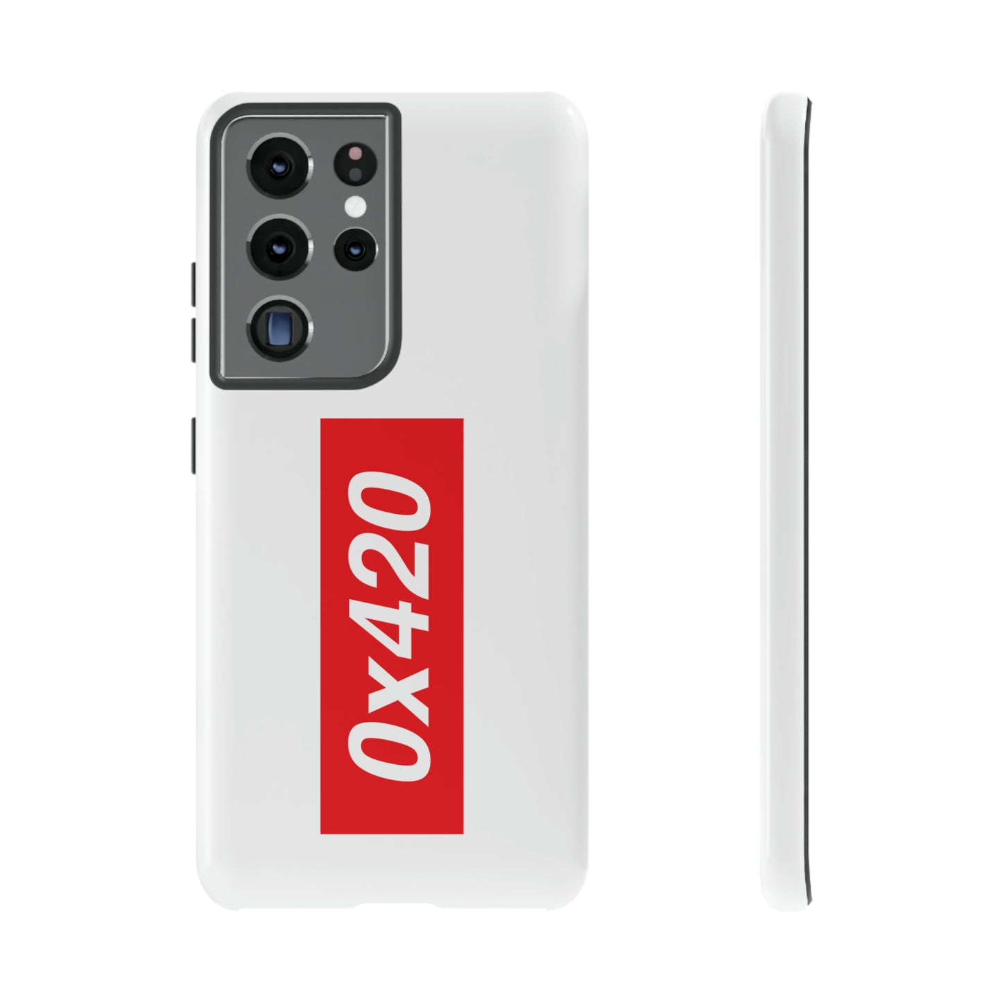 0x420 phone case small logo