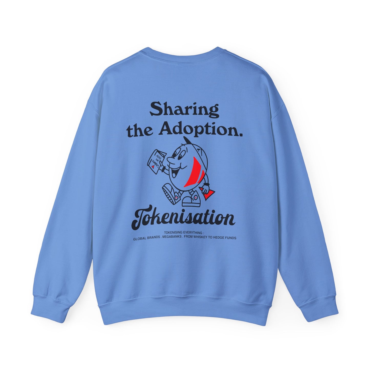 Copy of Avalanche Sharing Adoption White Sweatshirt