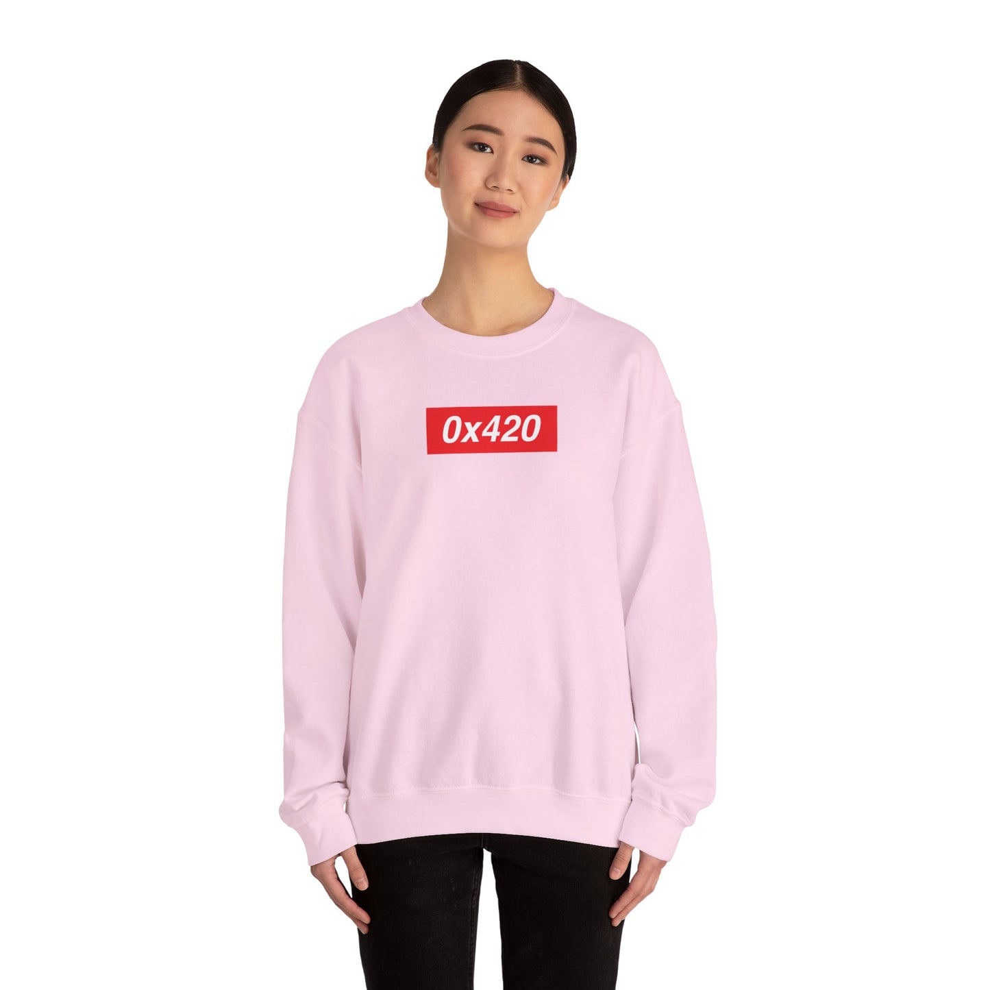 0x420 small logo sweater