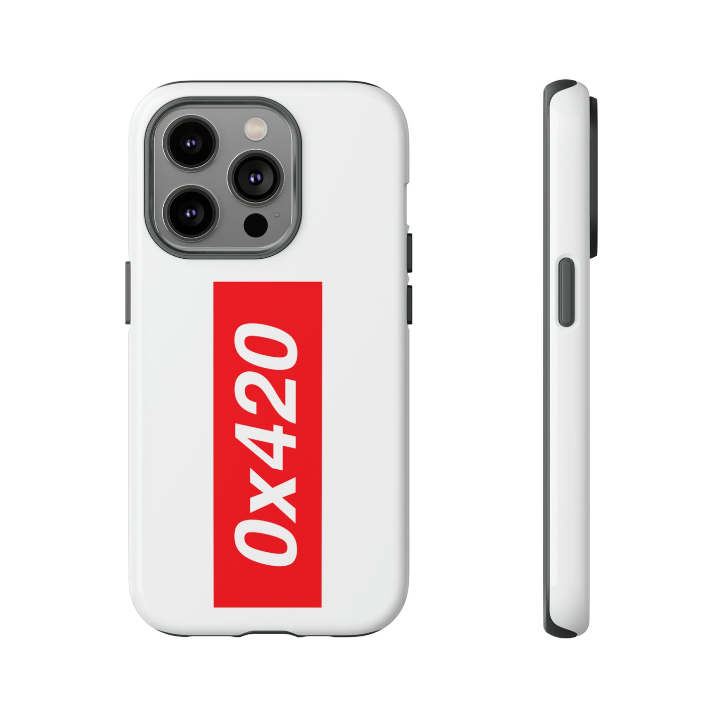 0x420 phone case small logo