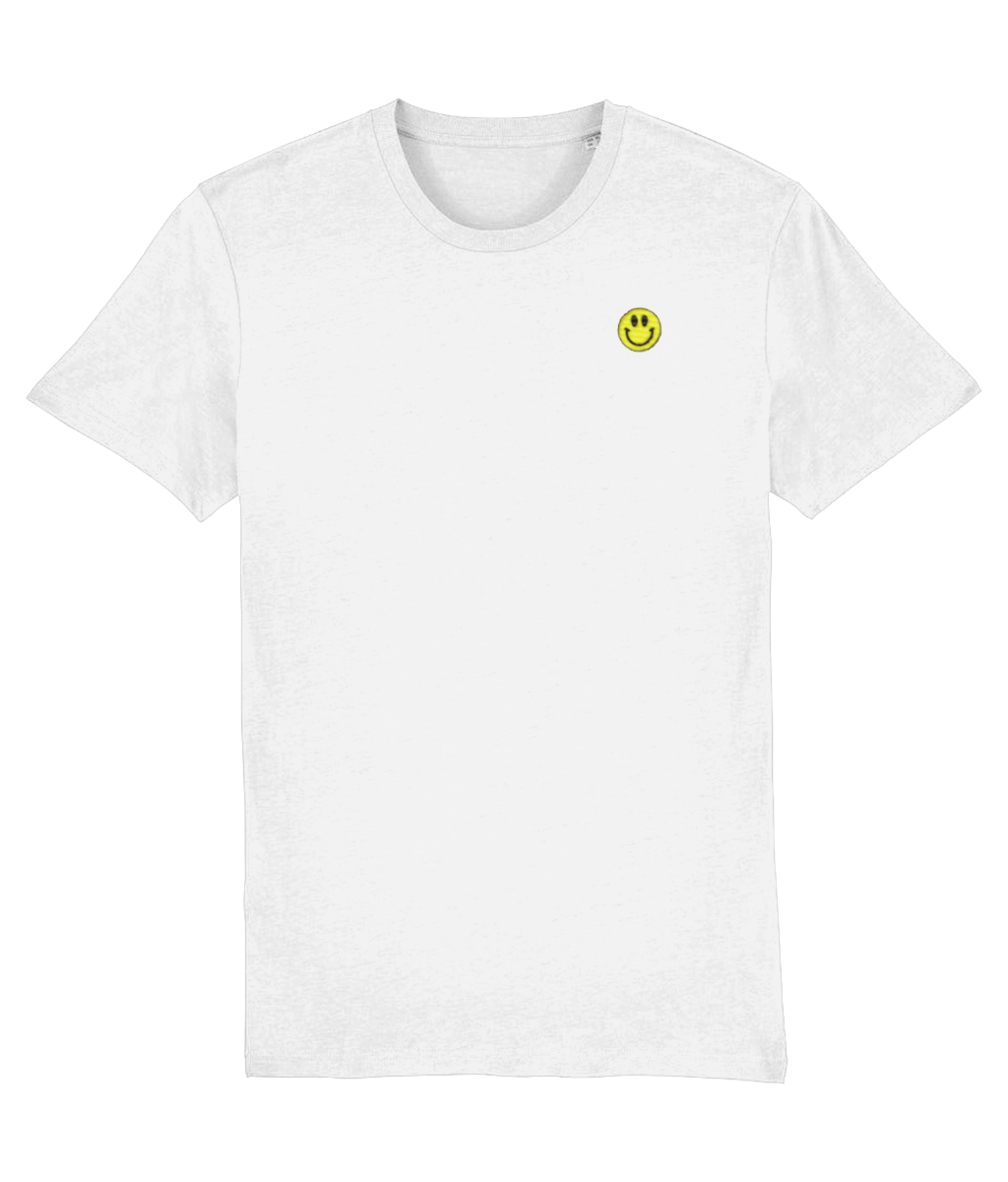 Smiley Face T shirt White