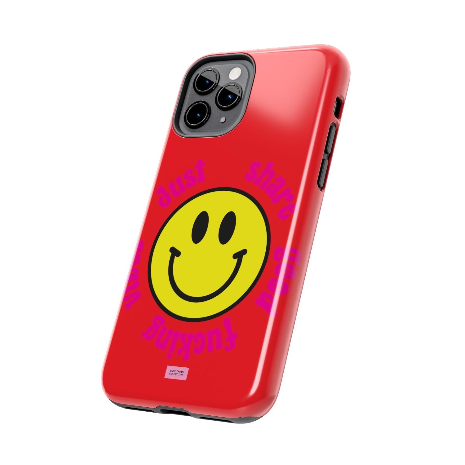 smiley face iPhone case