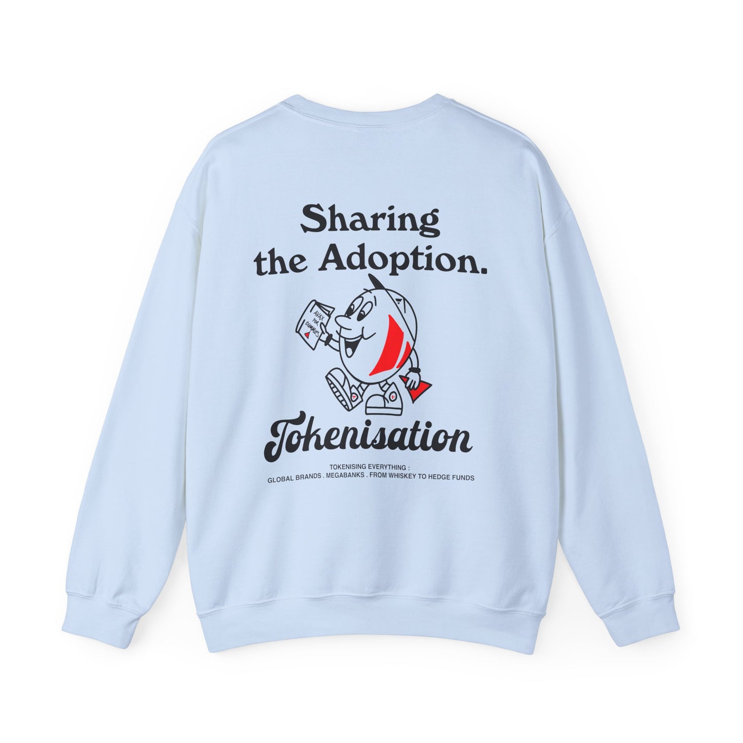 Copy of Avalanche Sharing Adoption White Sweatshirt