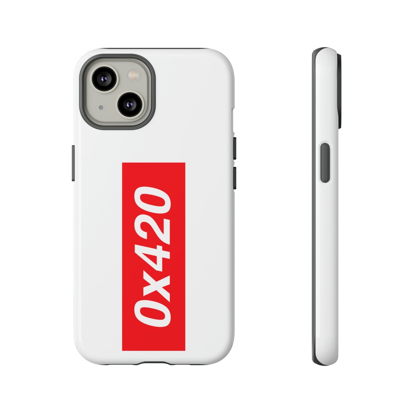 0x420 phone case small logo