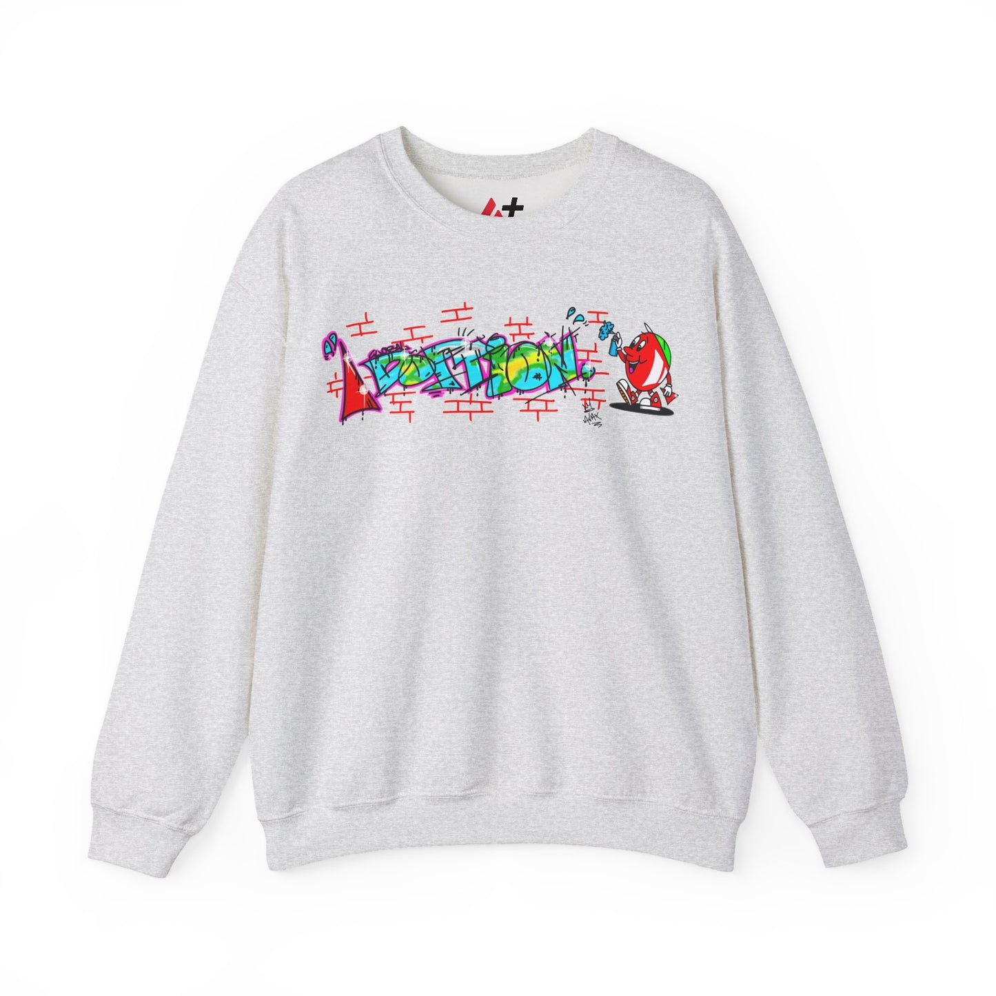 Copy of Avalanche Sharing Adoption White Sweatshirt