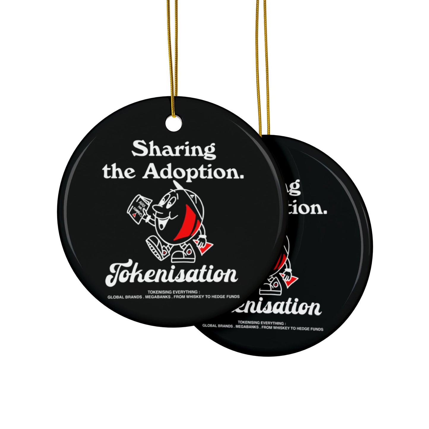 Sharing the Adoption Black - Avalanche Christmas Decoration