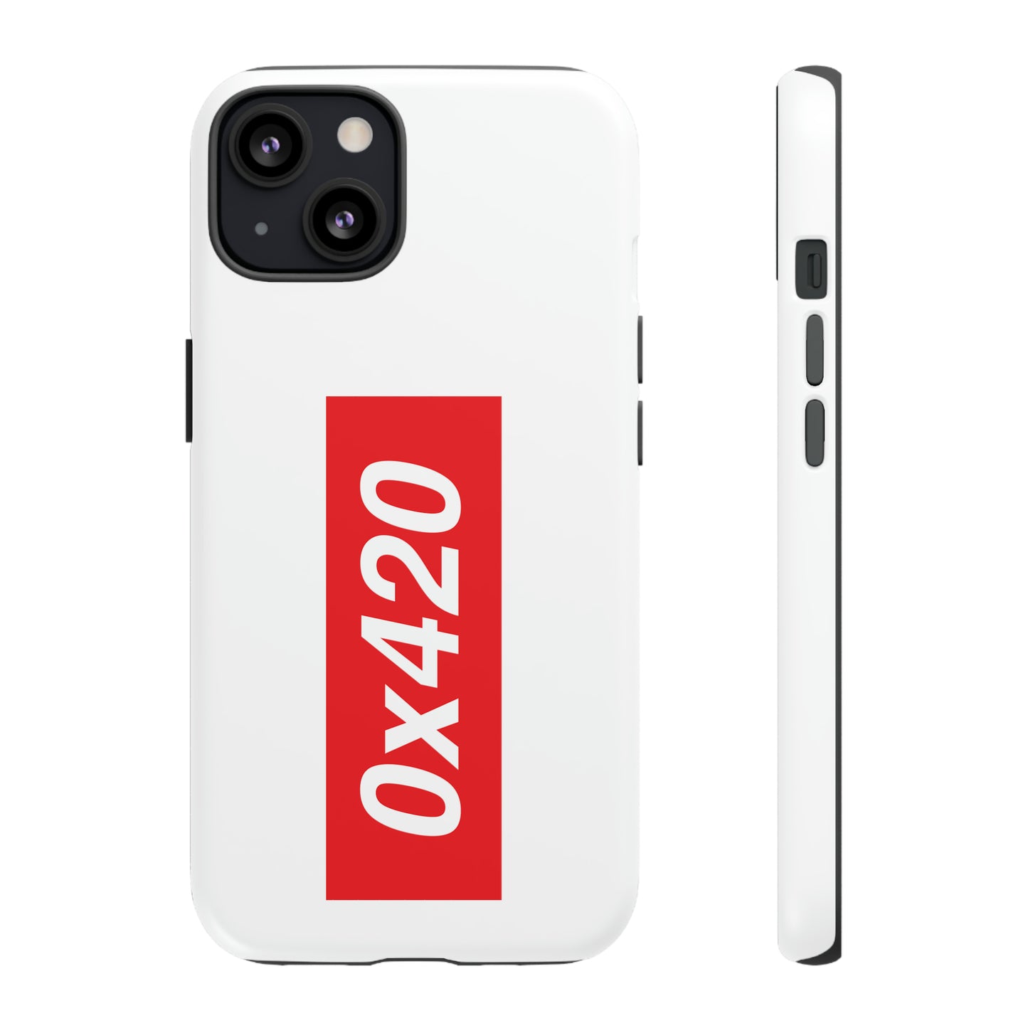 0x420 phone case small logo