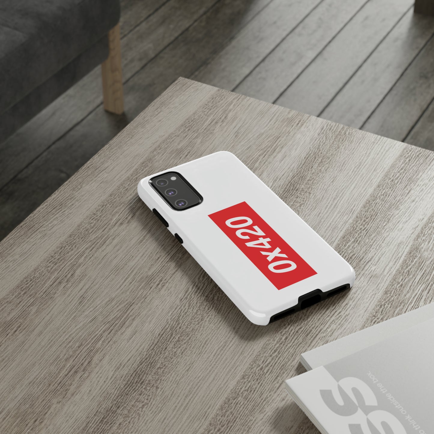 0x420 phone case small logo