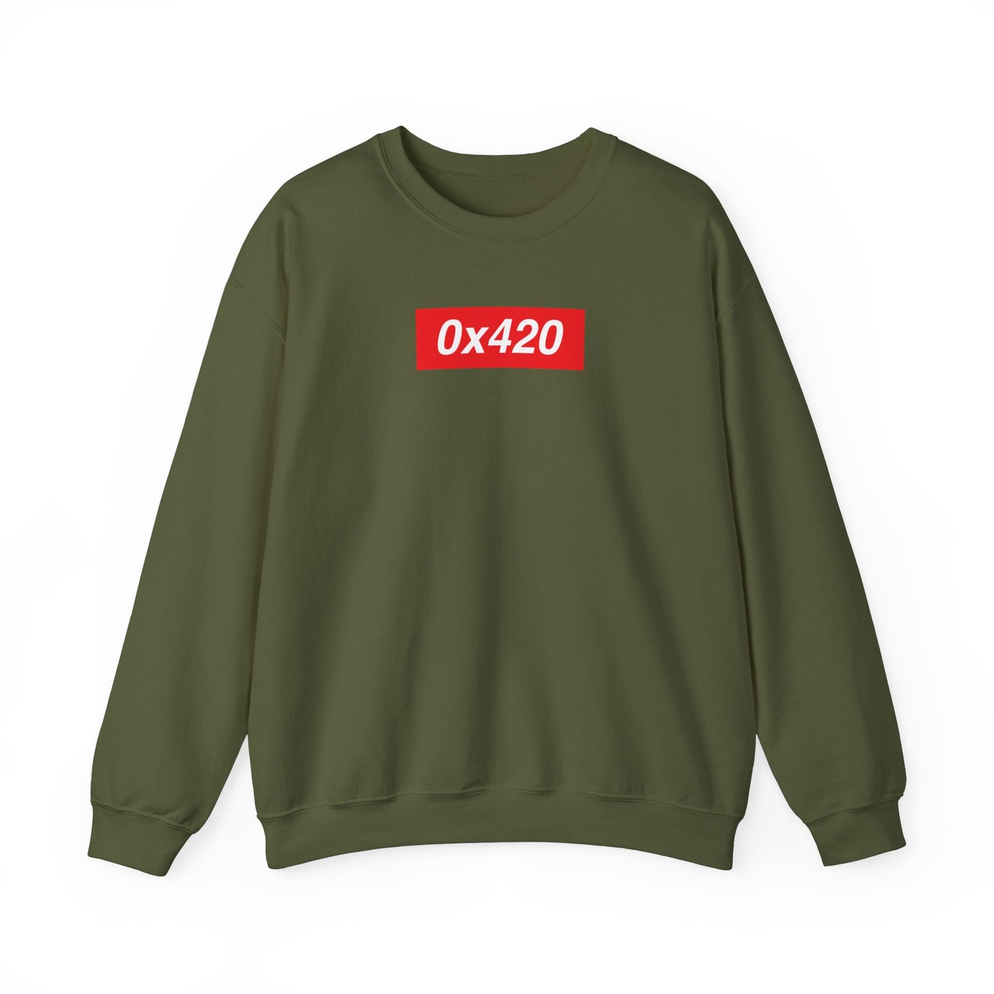 0x420 small logo sweater