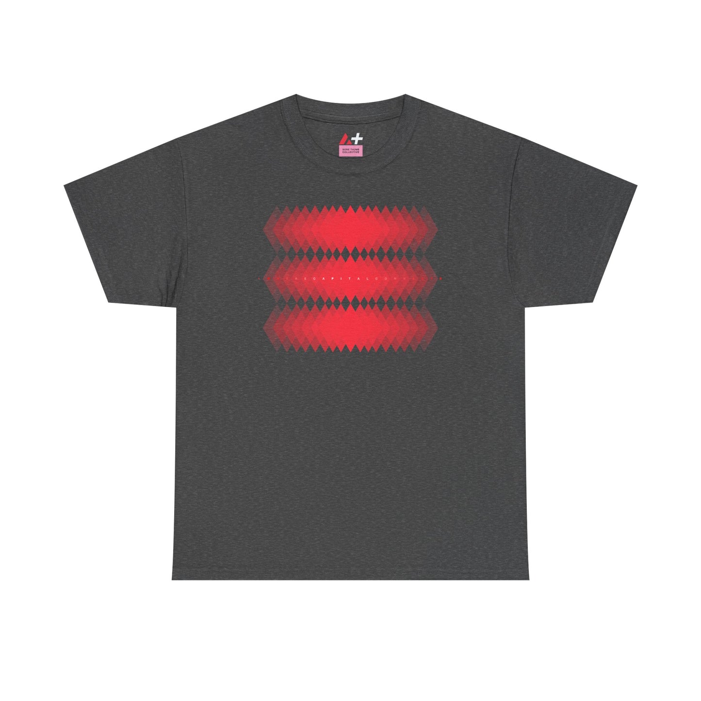 Avalanche Where Capital Connects Optical Illusion T-Shirt
