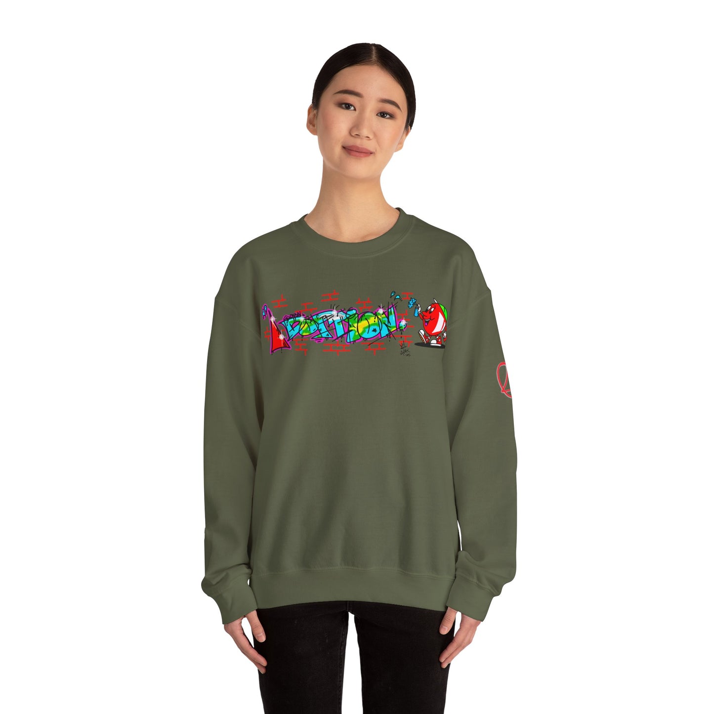 Avalanche Global Adoption Graffiti Sweatshirt