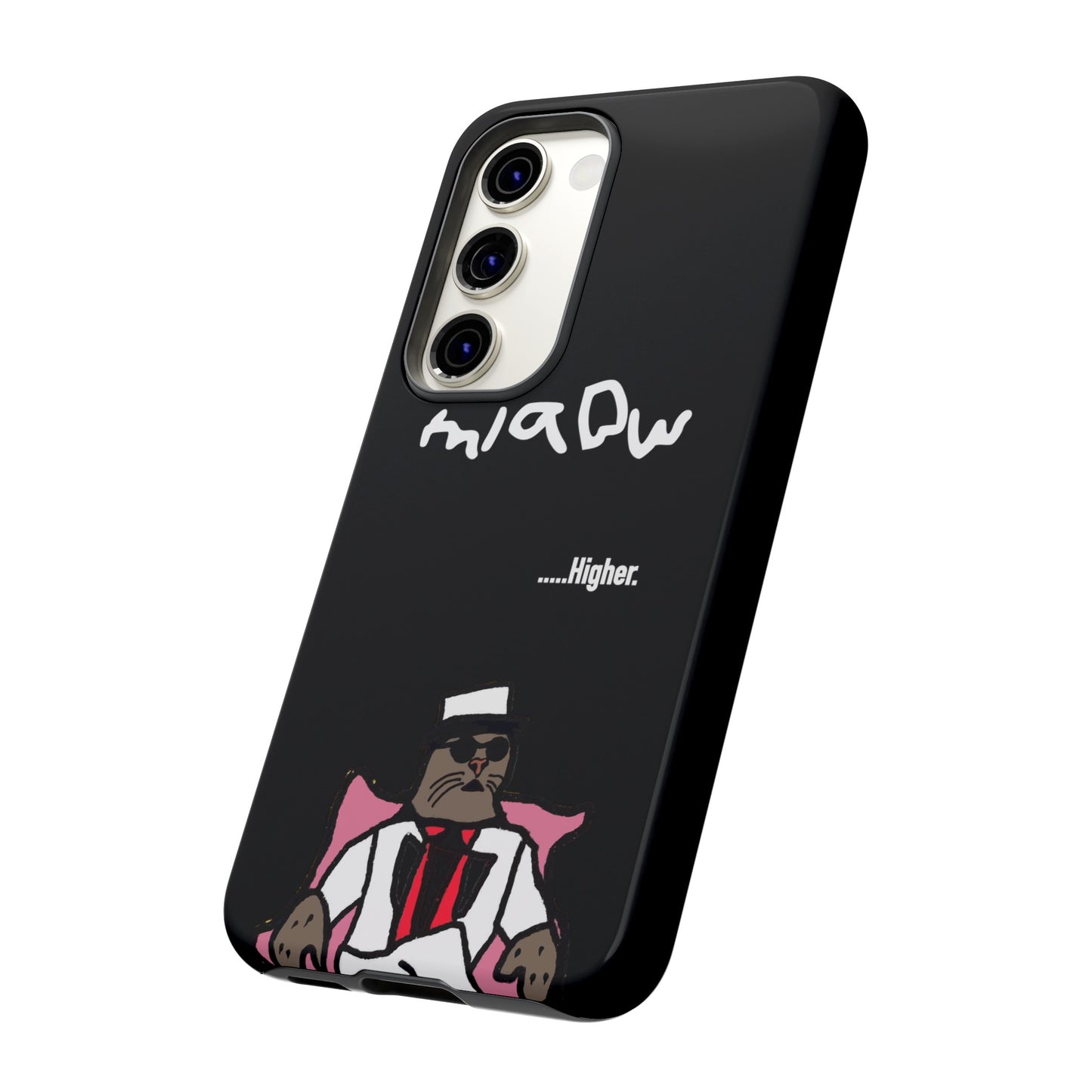 $MIAOW Phone case - Harder - Black