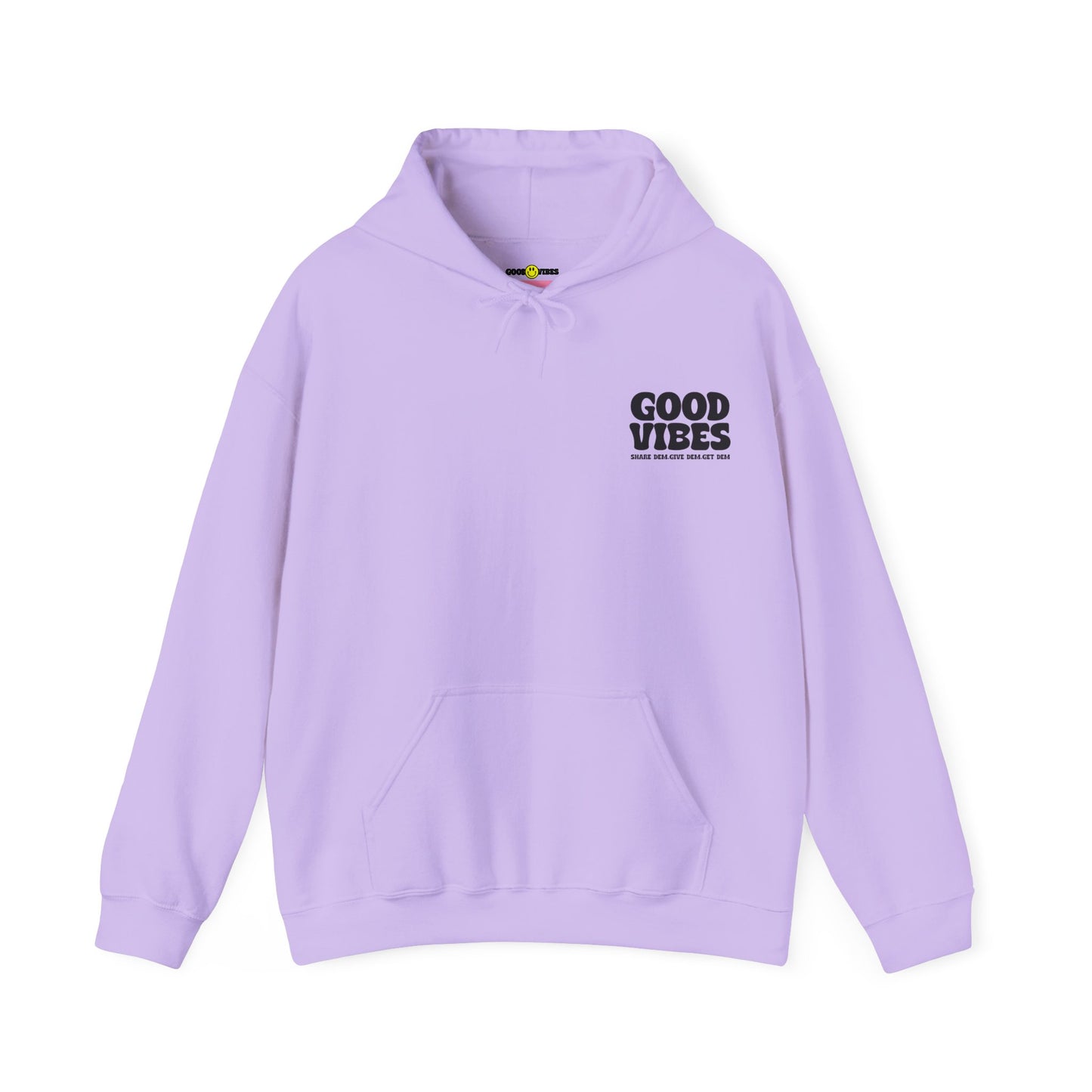 Good Vibes Hoodie | Bold Graphics, Positive Energy, & Spiritual Crypto Merch in Brights & Classics