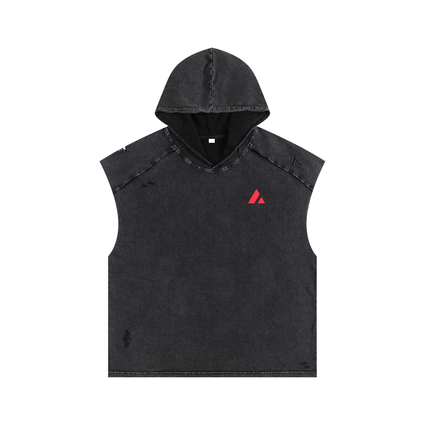 Avalanche Logo - Boxy Hooded Tank Top