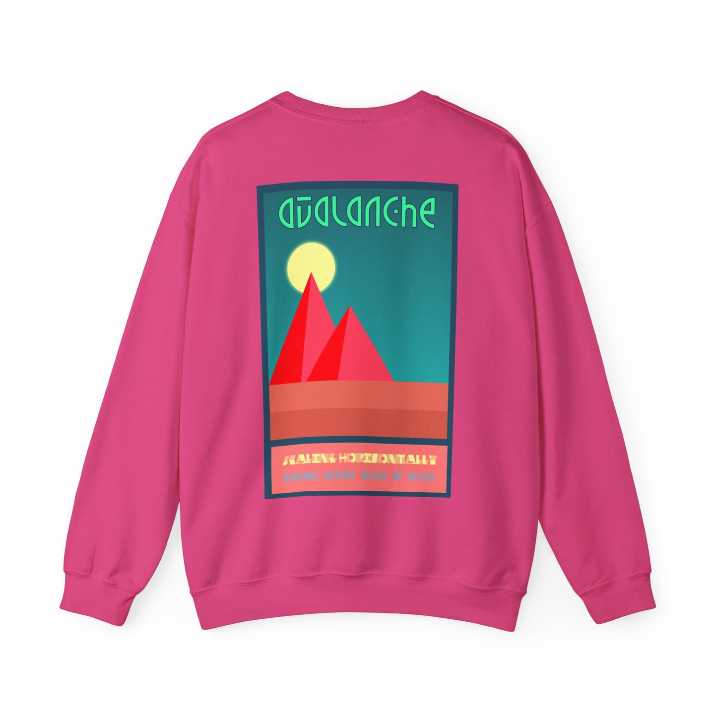 Avalanche Pyramids - Built Block By Block Sweatshirt