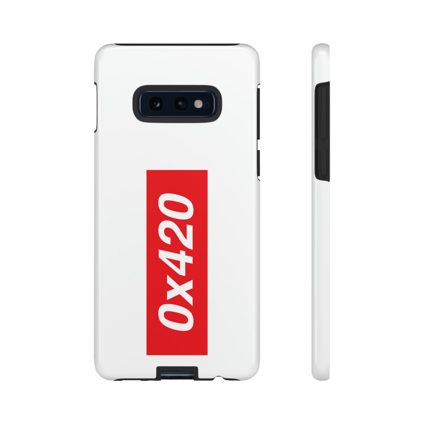 0x420 phone case small logo