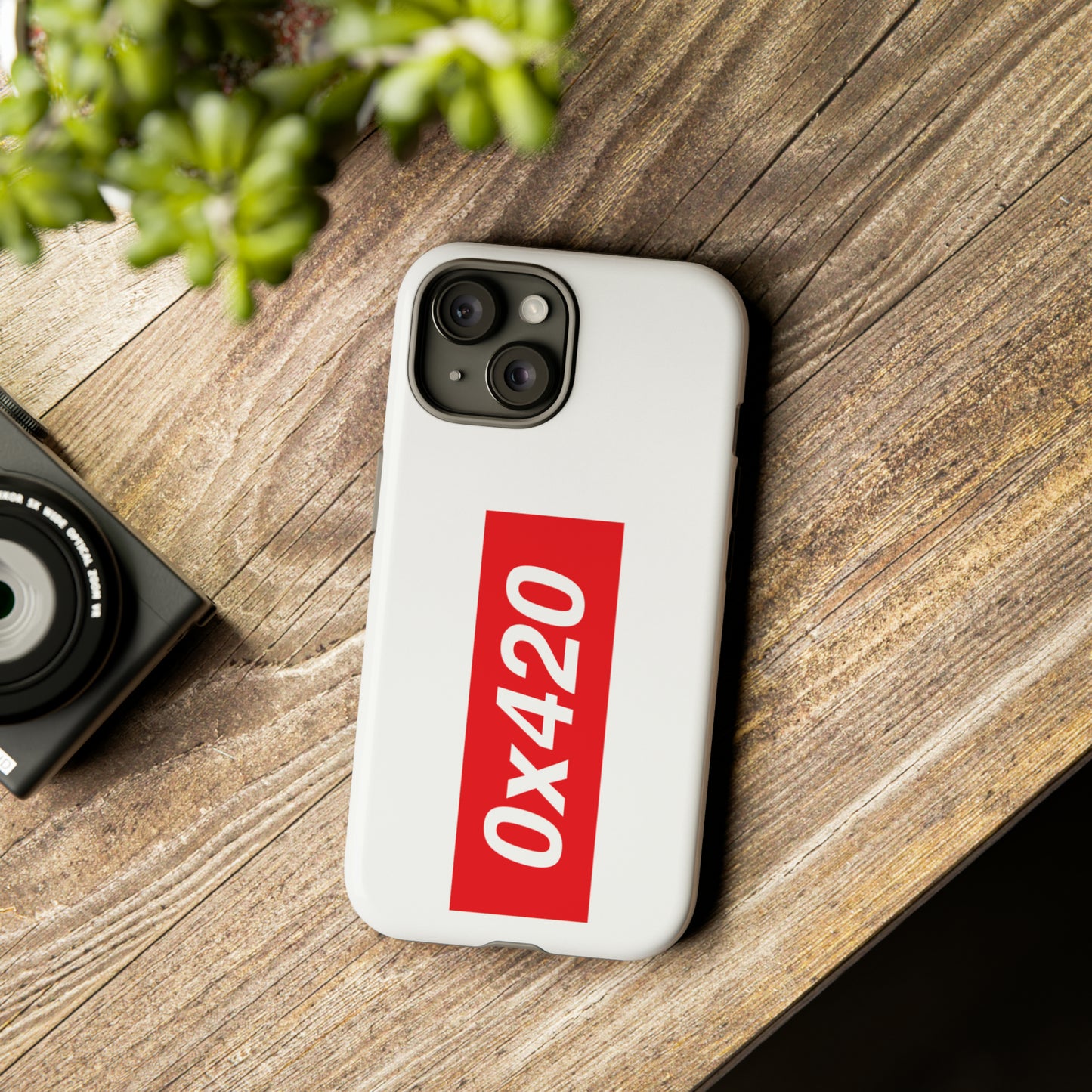 0x420 phone case small logo