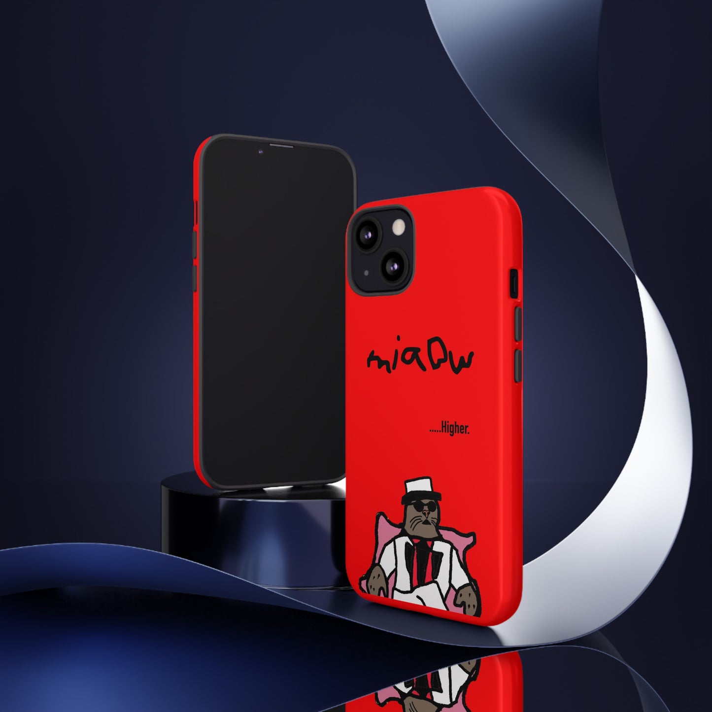 $MIAOW Phone case - Harder - Red