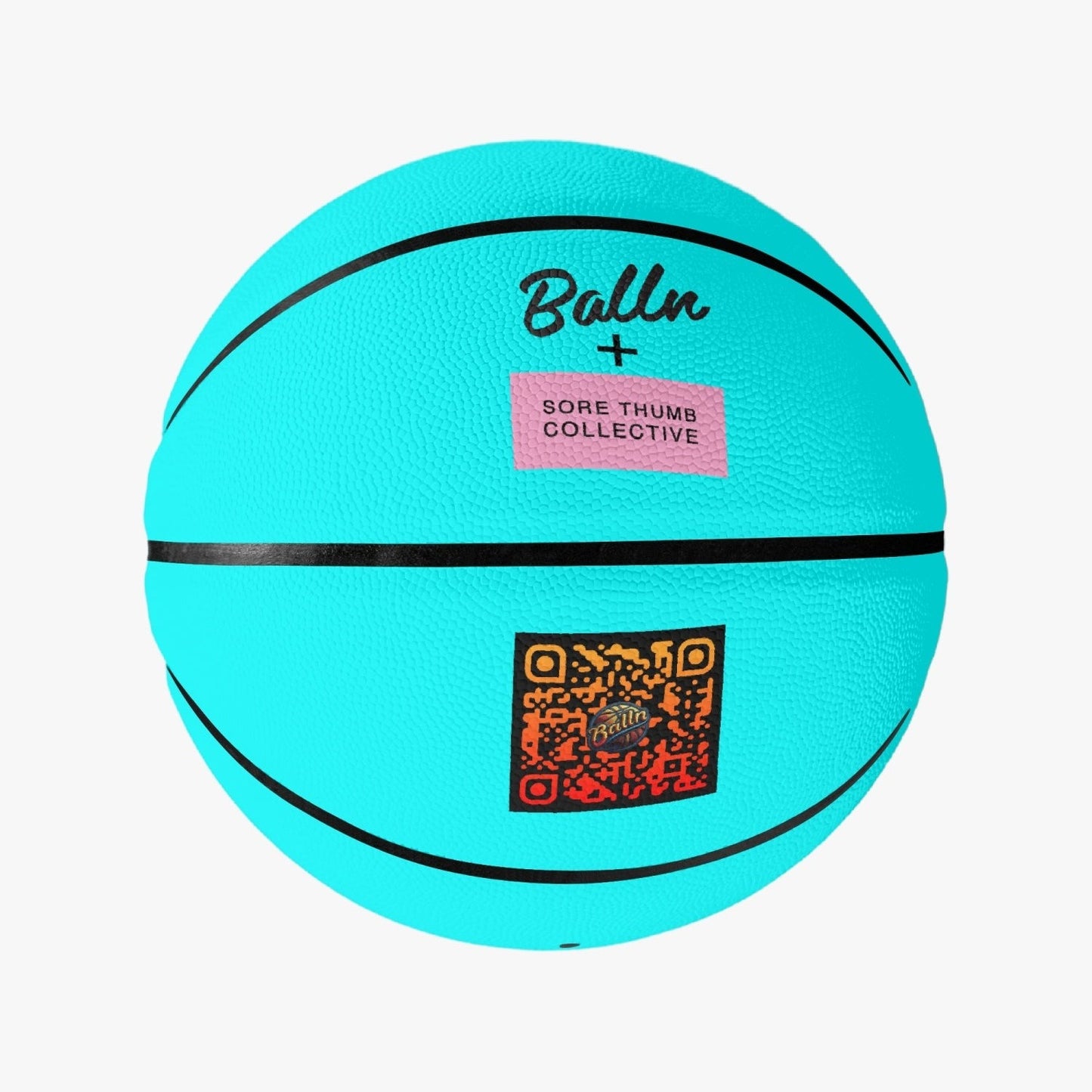 $BALLN Basketball We Balln Bright Aqua