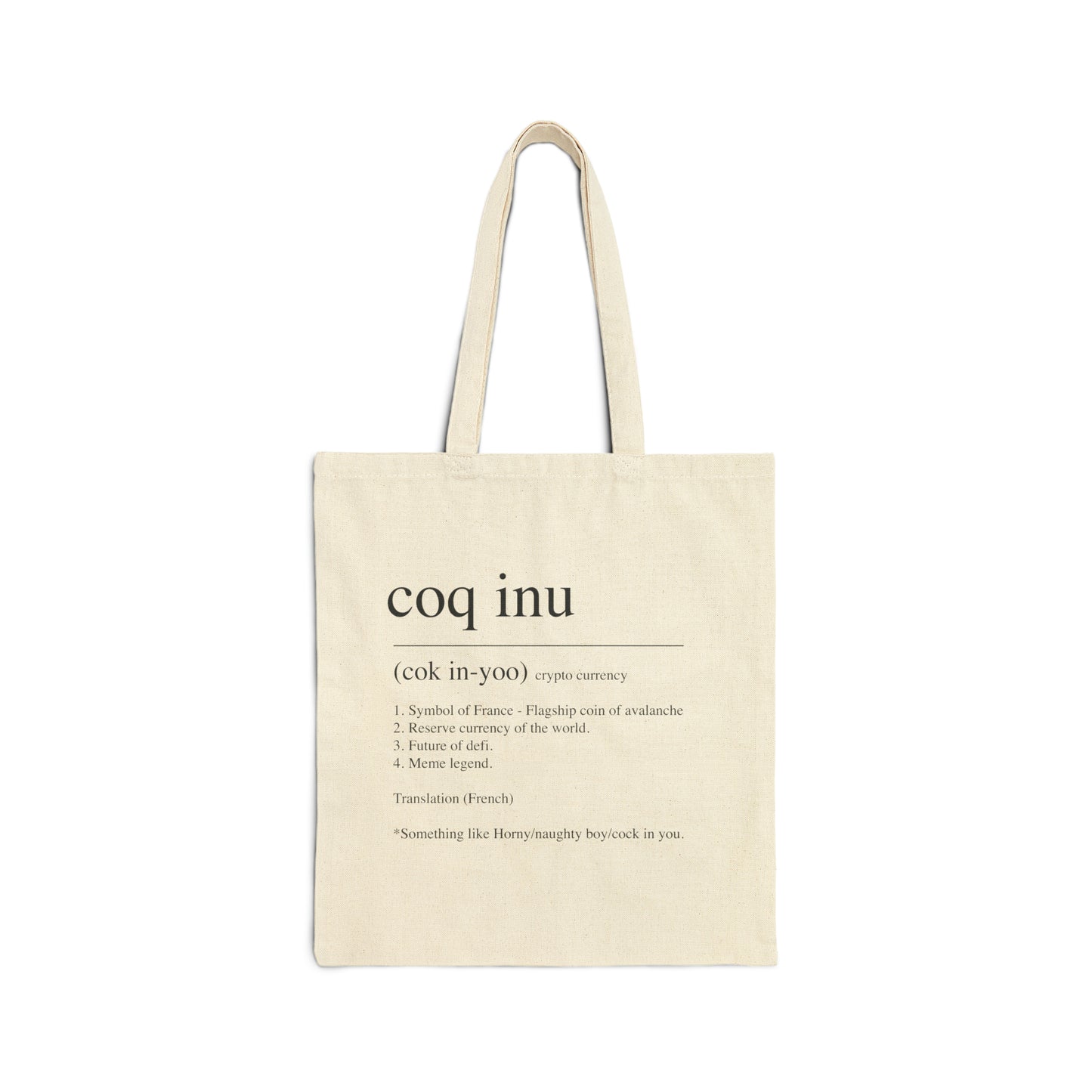 Big bag of COQ INU