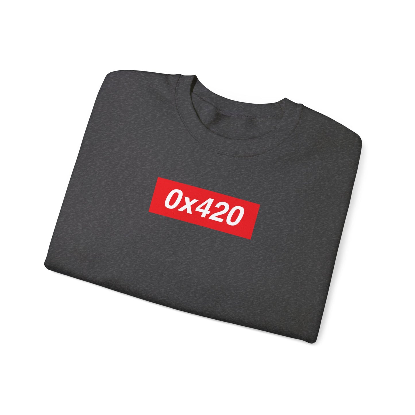 0x420 small logo sweater