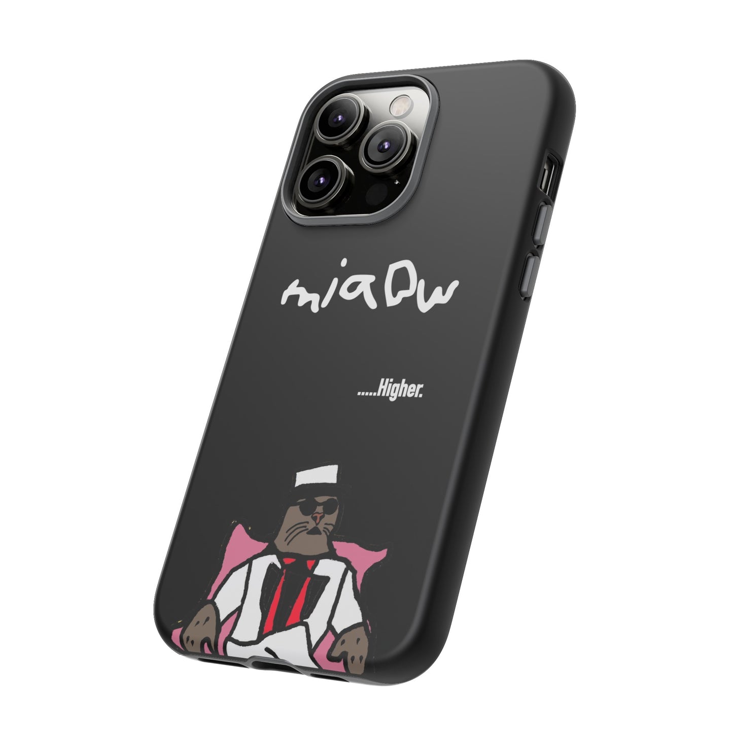 $MIAOW Phone case - Harder - Black