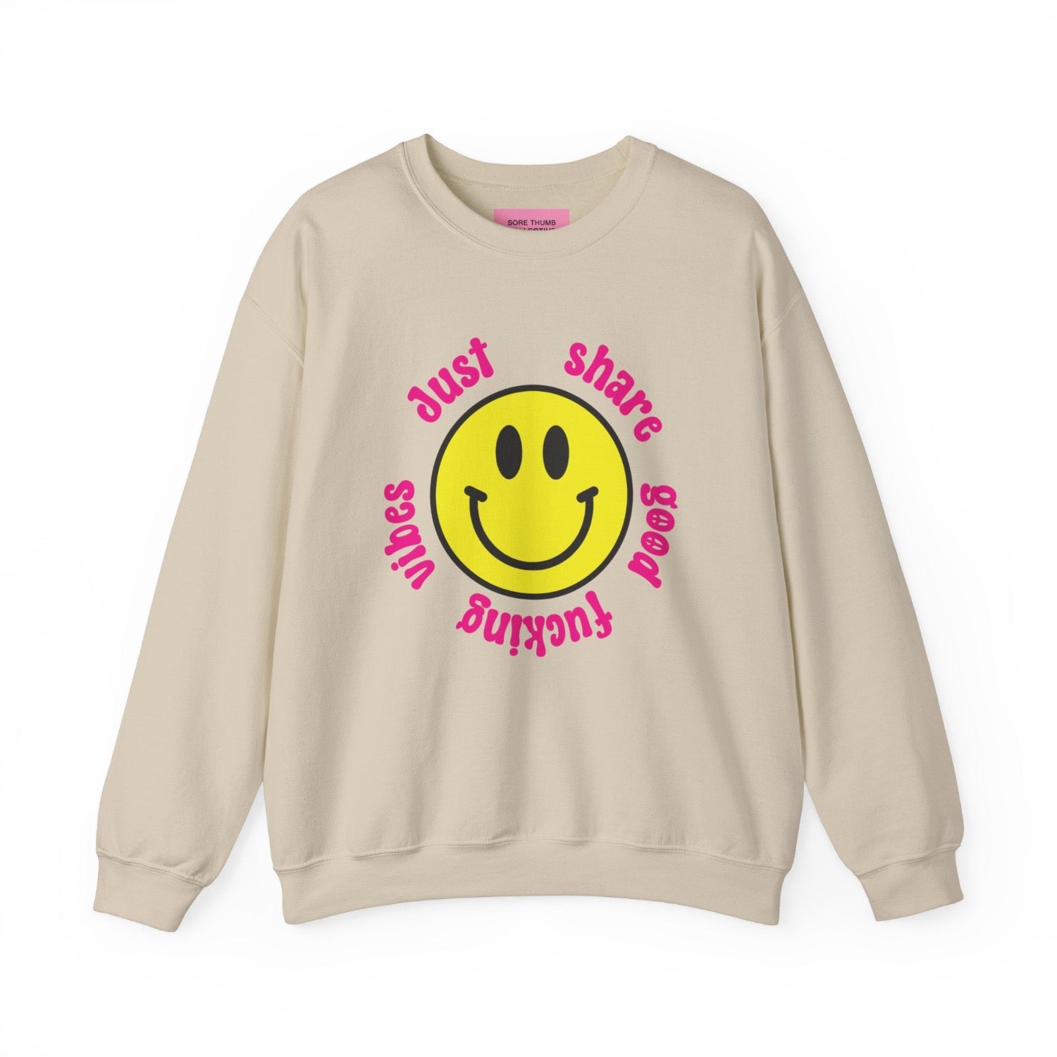 good vibes pullover