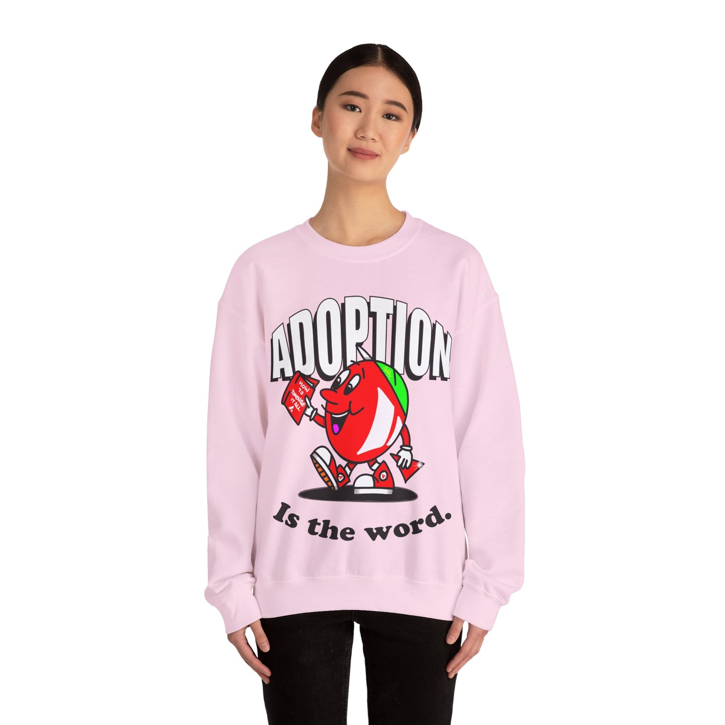 Avalanche Adoption is the Word Sweatshirt