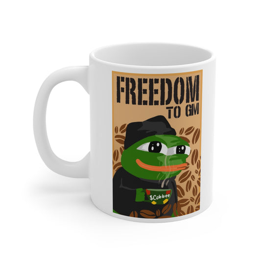 $COBBEE IRL Crypto Coffee Mug White