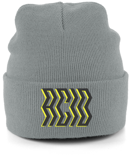 Acid Beanie Hat Grey