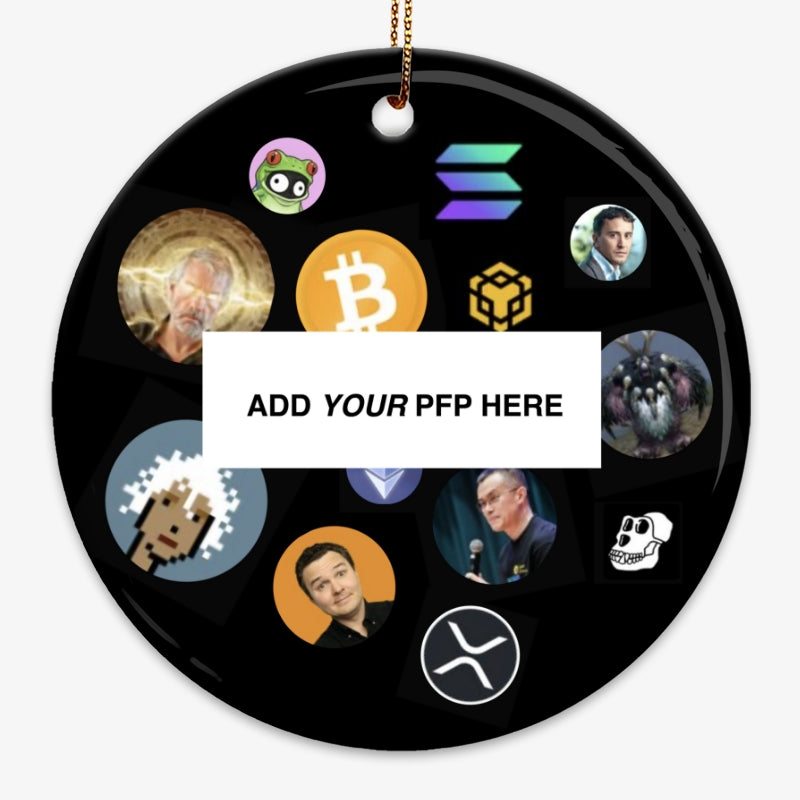 Custom PFP Christmas Decoration