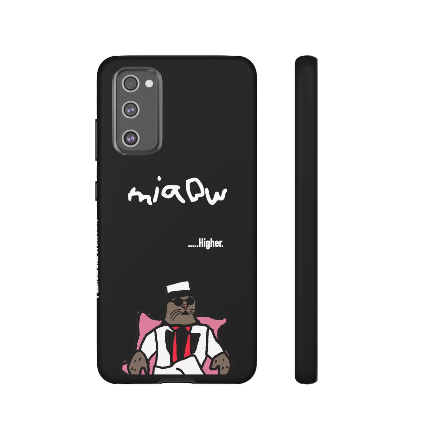 $MIAOW Phone case - Harder - Black