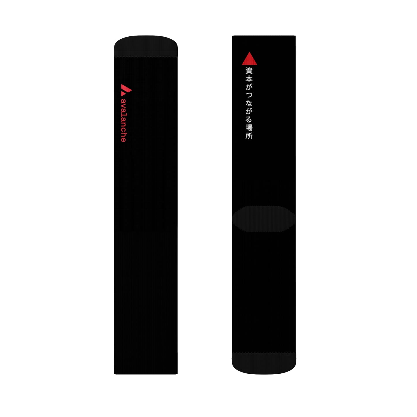Avalanche Japan Streetwear Socks Black