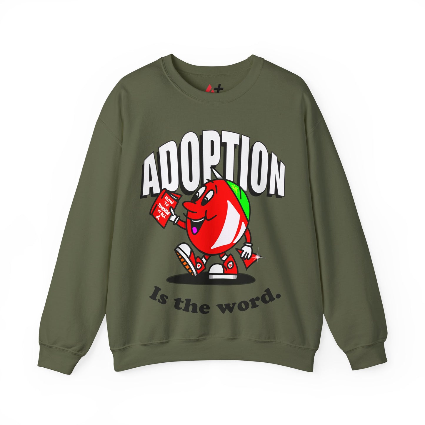 Avalanche Adoption is the Word Sweatshirt