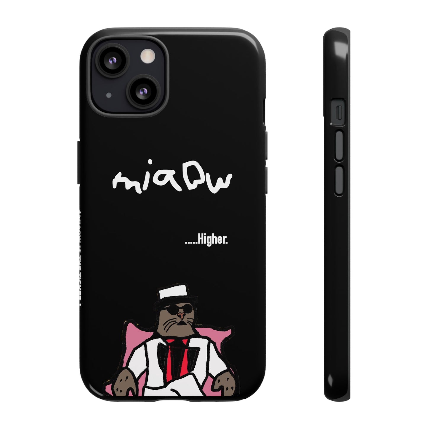 $MIAOW Phone case - Harder - Black