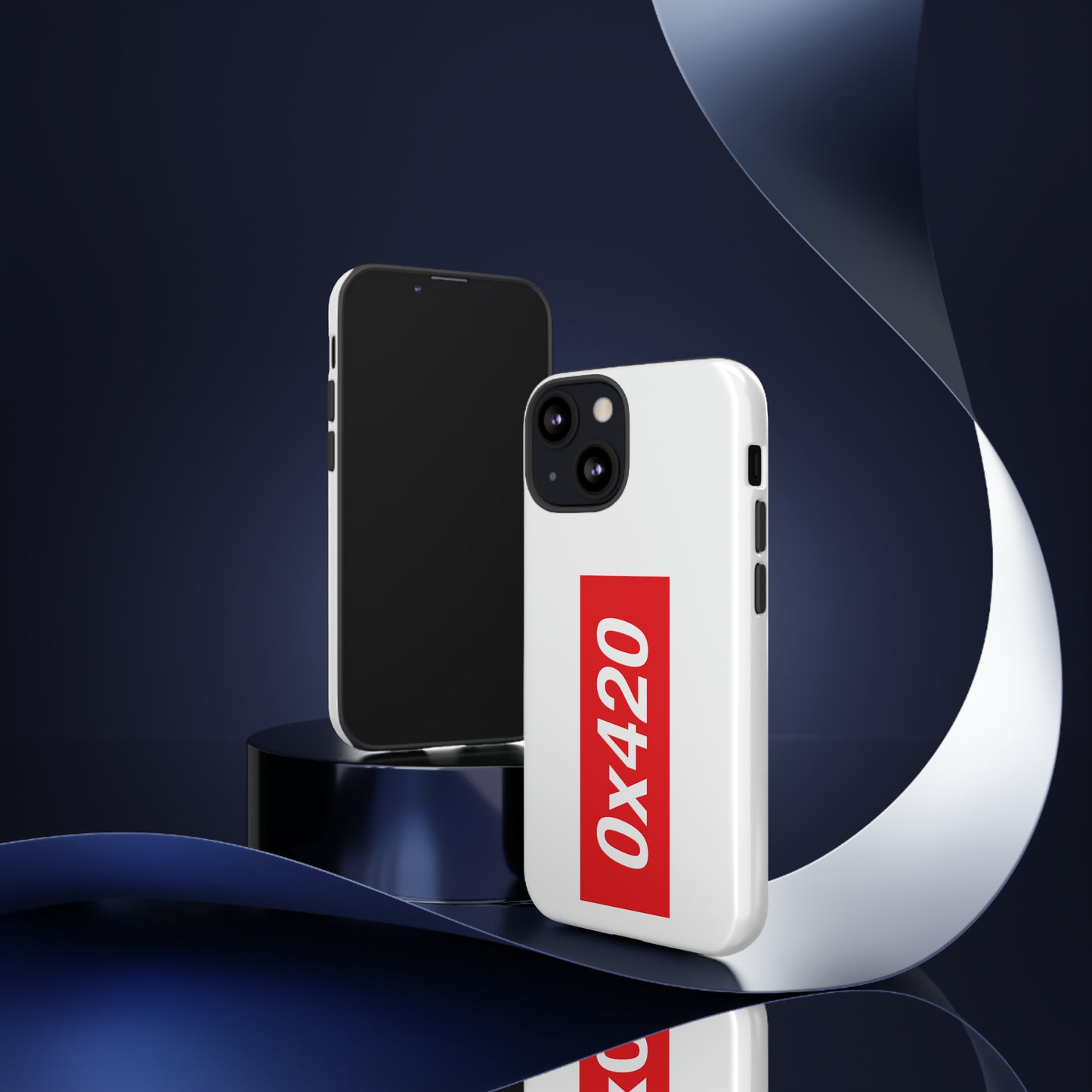 0x420 phone case small logo