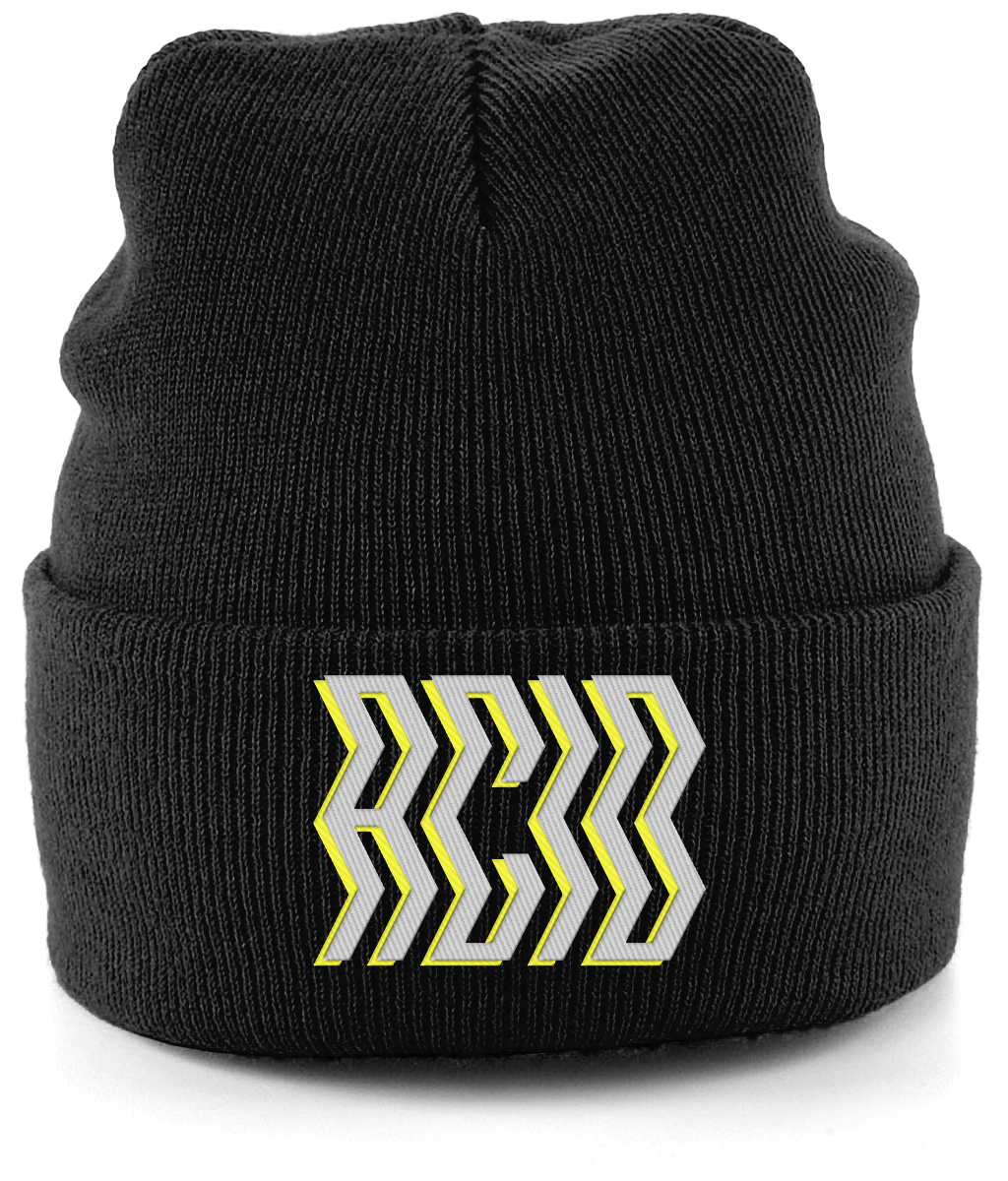 Acid House Beanie Black