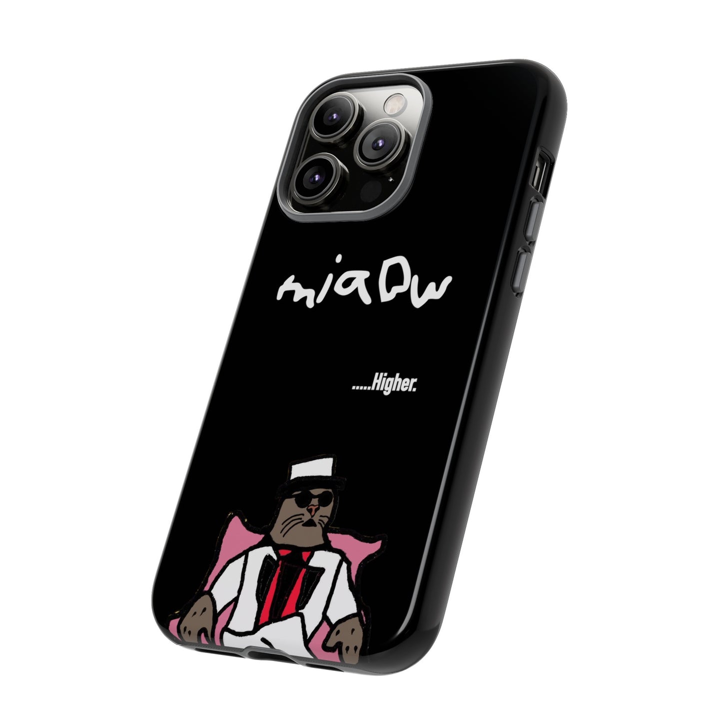 $MIAOW Phone case - Harder - Black