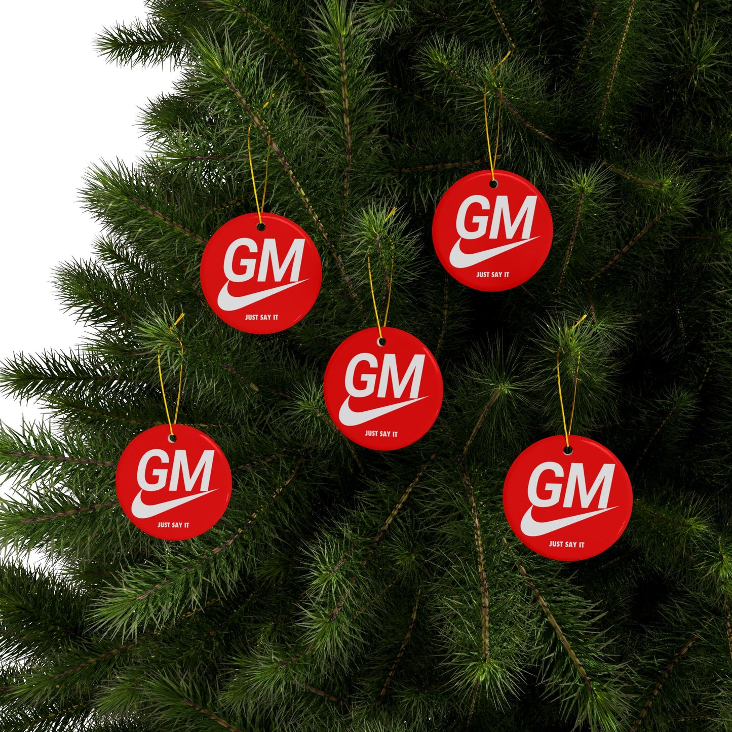 GM Crypto Christmas Decoration