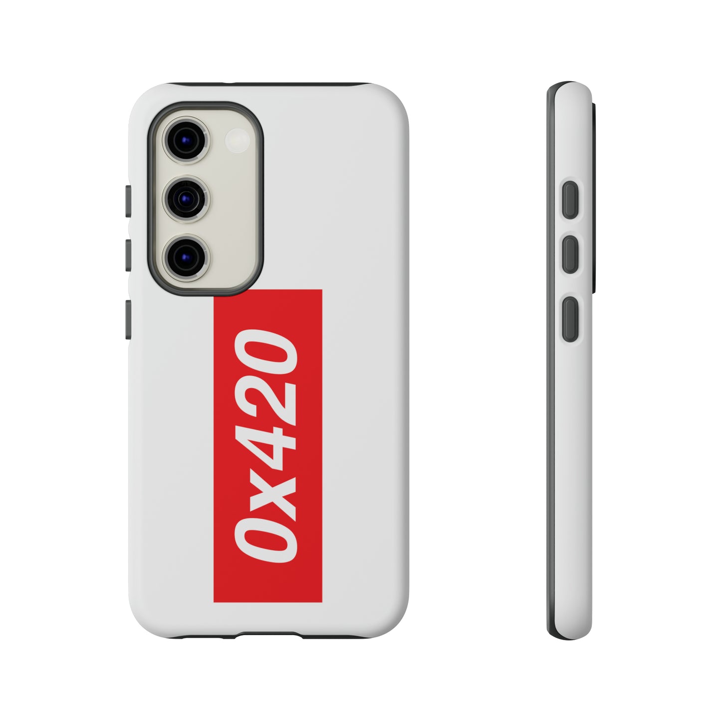 0x420 phone case small logo