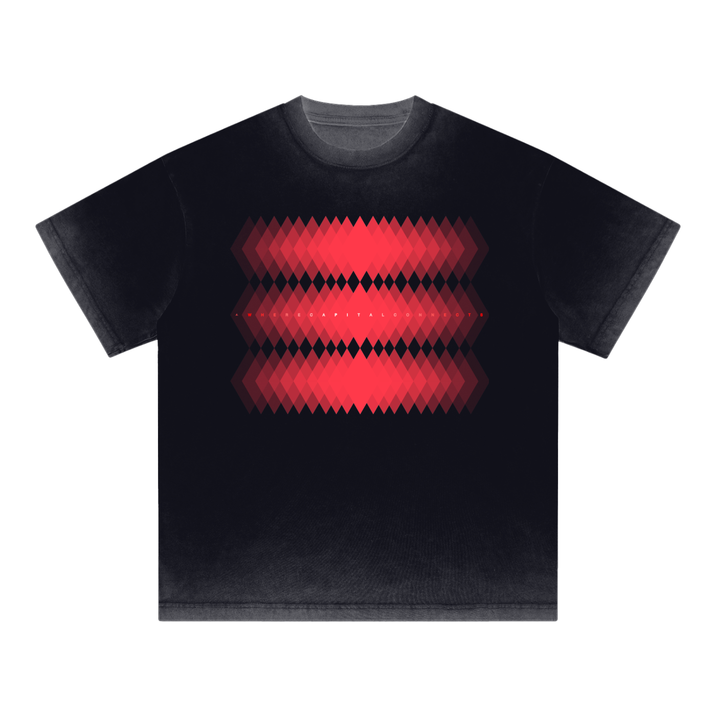 Avalanche Where Capital Connect Reverse Dyed Loose Cotton T-Shirt
