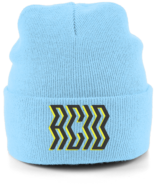 Acid House Beanie Blue