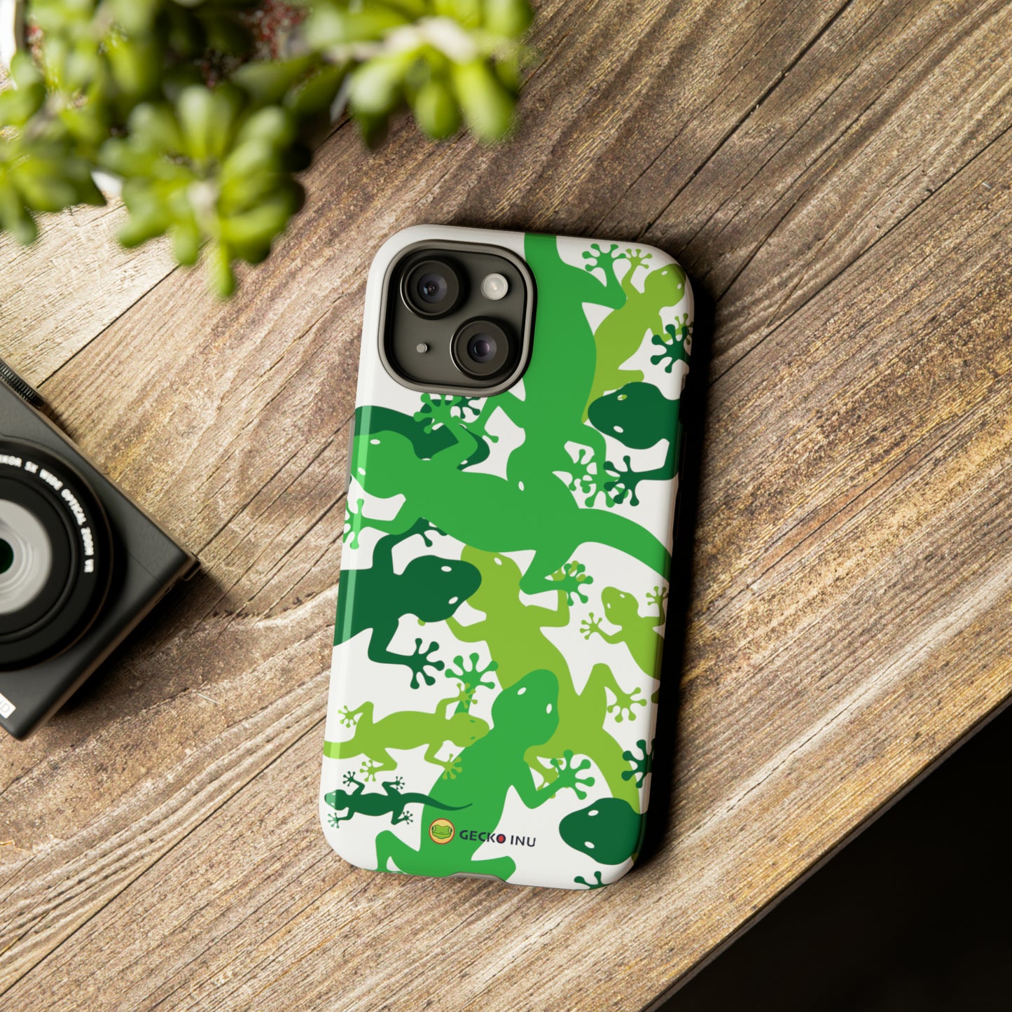 $GEC inu Camo phone case