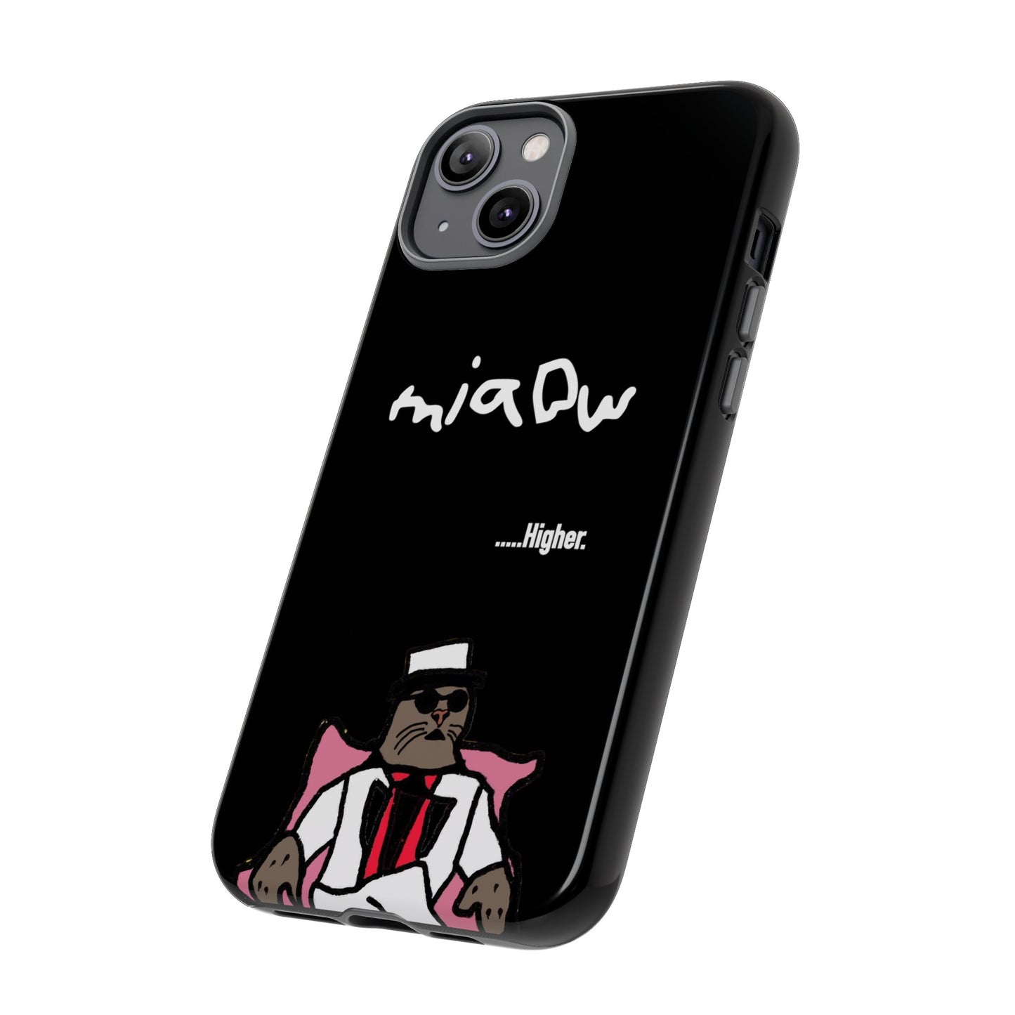 $MIAOW Phone case - Harder - Black