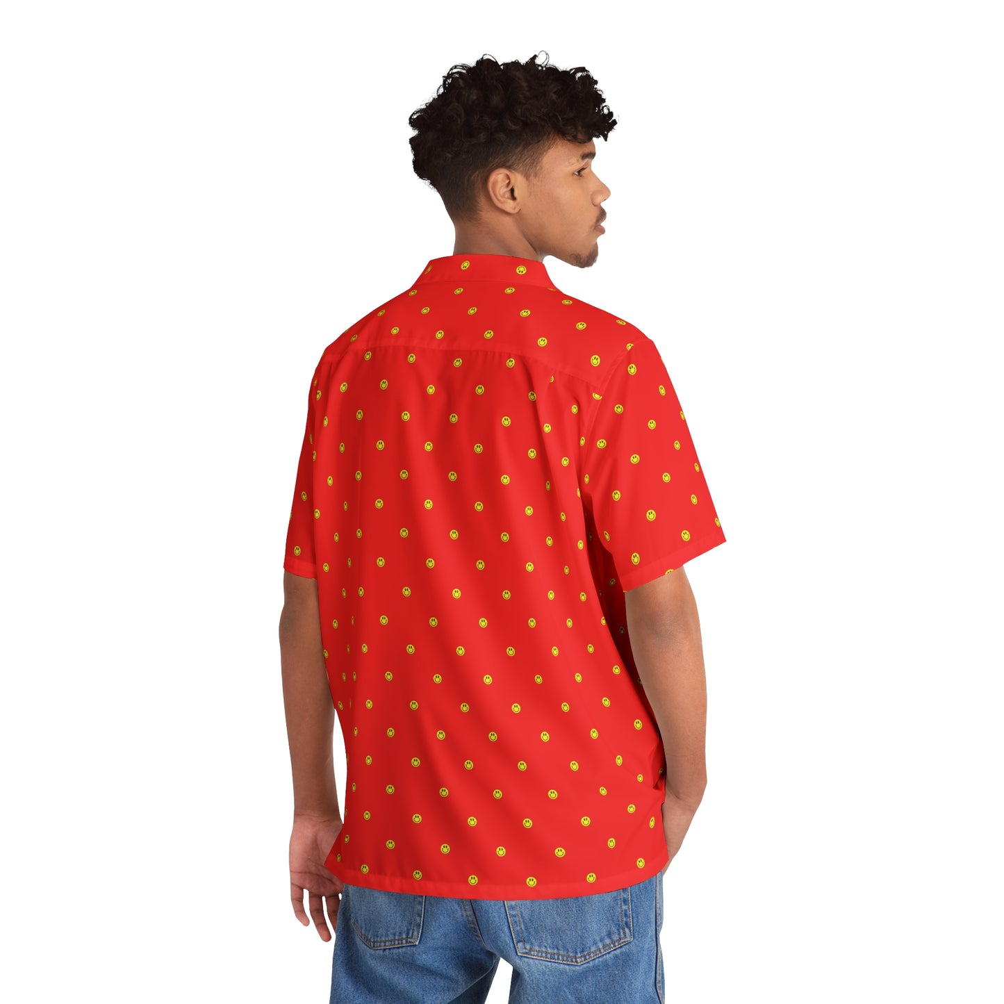 Smiley face shirt red