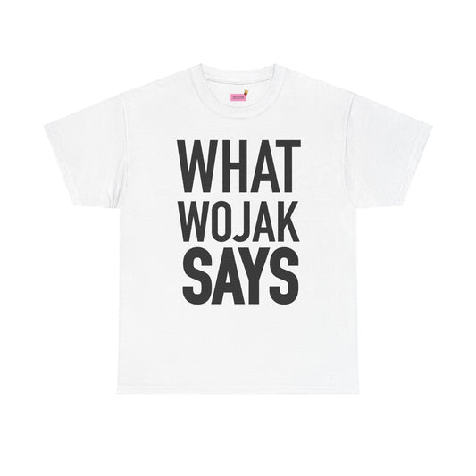 WHAT WOJAK SAYS $COQ T shirt