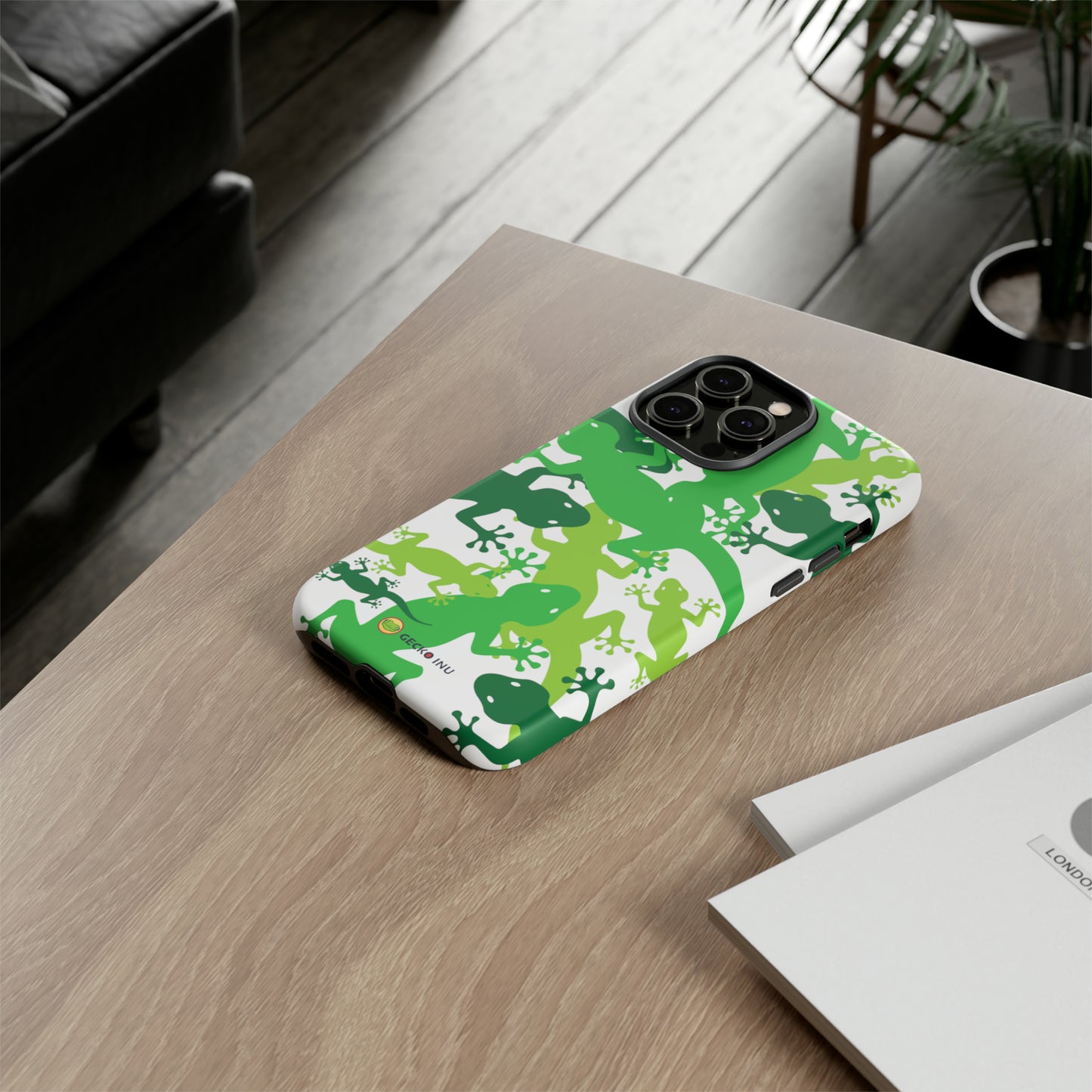 $GEC inu Camo phone case